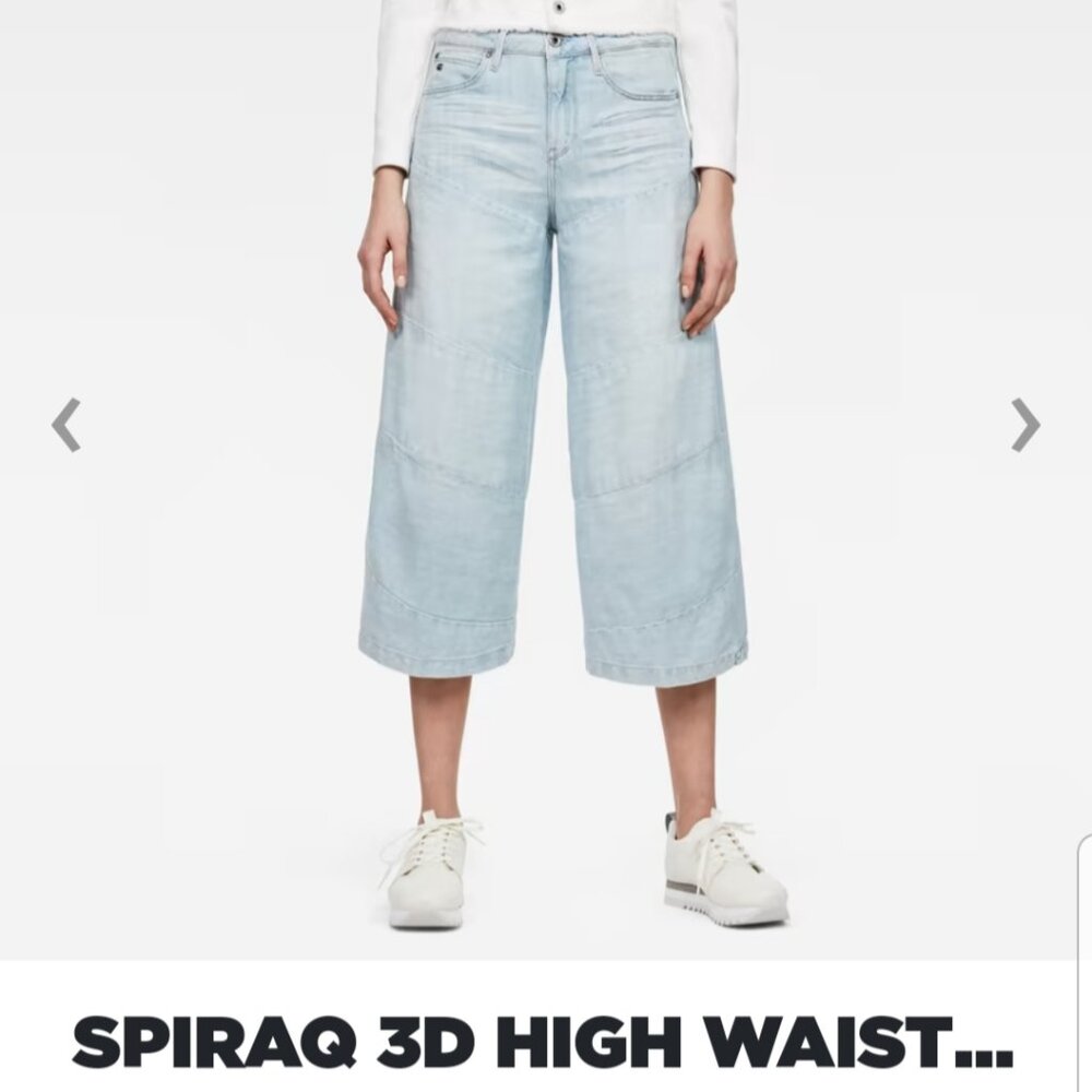 G-star raw Spiraq high rise culotte